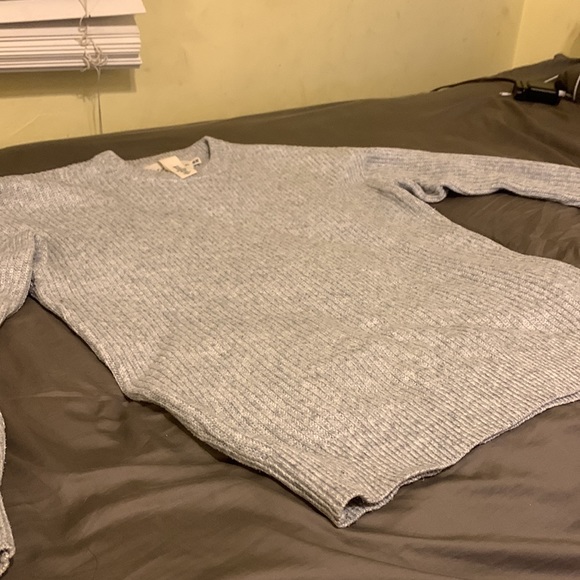 H&M L.O.G.G Woman’s XS Grey knit sweater - Picture 5 of 5